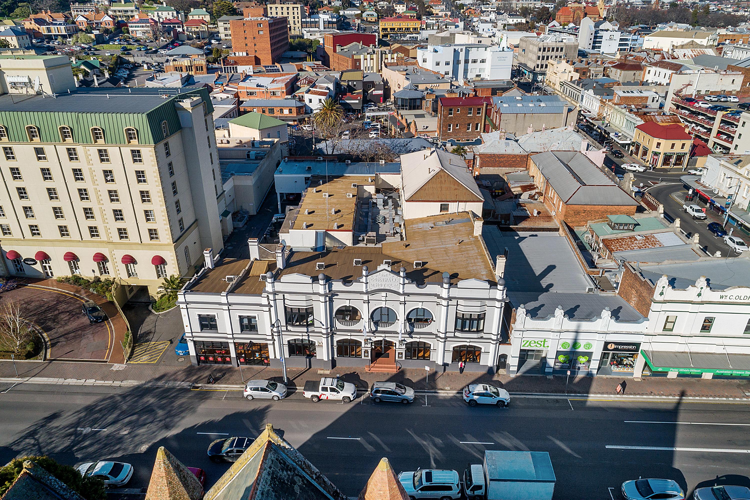 The Cornwall Historic Hotel Launceston Exterior foto